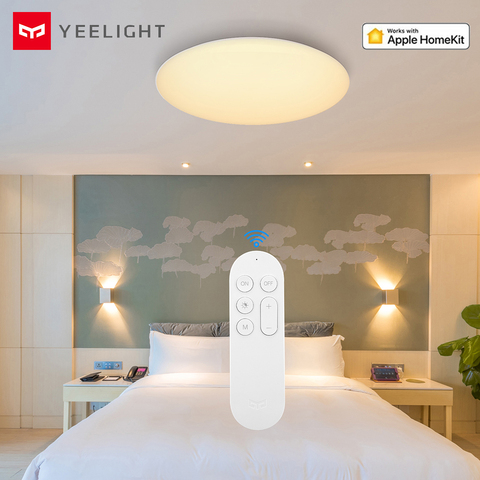 Yeelight-luces LED de techo inteligente, iluminación de 32W, aplicación remota, Control móvil, a prueba de polvo, compatible con Apple Homekit, YLXD60YL Smart ► Foto 1/6