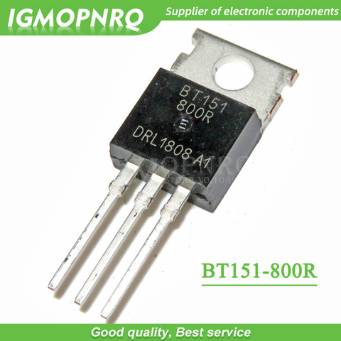 10 Uds BT151-800R BT151-800 controlado rectifie BT151 7.5A/800V a-220 Original nuevo envío gratis ► Foto 1/1