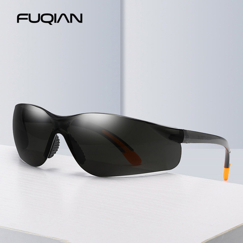 FUQIAN-gafas de sol deportivas para hombre y mujer, lentes de sol a la moda para correr, pescar, senderismo, estilo Vintage, con protección UV400, 2022 ► Foto 1/1