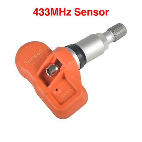 SUNWOLF programable Sensor TPMS 433MHz sistema de supervisión de presión de neumáticos Sensor Universal de alta calidad para MaxiTPMS ► Foto 1/5