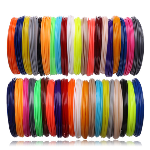 Rollos de ABS PLA de plástico para 3d pluma 50.100 metros 10,20 color DE 3d manejar 3 d juego de recarga de los niños regalos de cumpleaños ► Foto 1/5