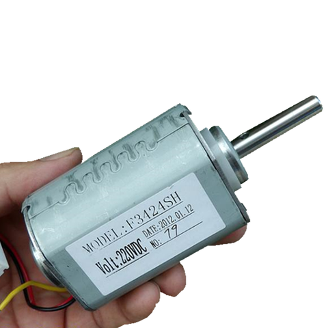 Micro Motor generador de 220V, rodamiento de doble bola, turbina aerogeneradora de alta eficiencia, Motor de CC sin escobillas, bricolaje ► Foto 1/1