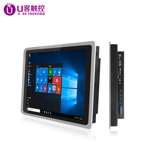 Tablet pc Industrial de 10.12.15.17.19 pulgadas pc todo en uno con pantalla táctil capacitiva para Windows /Linux / j1900 /Intel 1280*1024 ► Foto 1/1