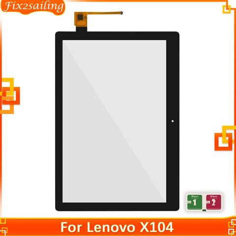 Contacto para Lenovo TAB E10 TB-X104 TB-X104F TB-X104L TB X104 X104L X104F Panel de pantalla táctil de cristal digitalizador 100% probado ► Foto 1/6