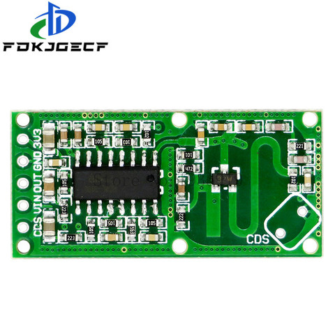 5 uds RCWL-0516 Módulo de sensor de radar de microondas humanos detección de movimiento interruptor módulo inteligente sensor de salida 3,3 V ► Foto 1/2