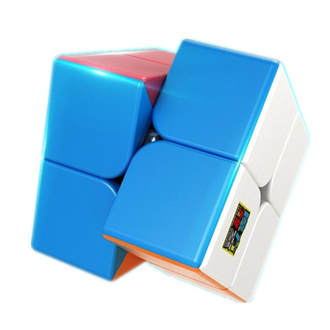 Moyu-Mini Cubo de bolsillo, 2x2x2, MeiLong Speed 2x2, cubo mágico, juguete educativo profesional ► Foto 1/6