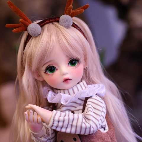 Muñeca Reborn bjd de 30cm, gran oferta, con ropa, ojos cambiantes, regalo DIY para muñecas el día de la mejor San Valentín, hecha a mano ► Foto 1/6