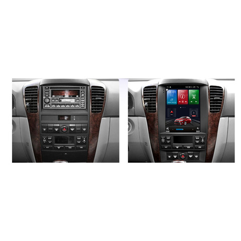 Reproductor Multimedia Tesla para coche, unidad principal de Audio, Radio para KIA SORENTO 2002, 2006, GPS, IPS, 64GB, Android 10, pantalla táctil de navegación ► Foto 1/6