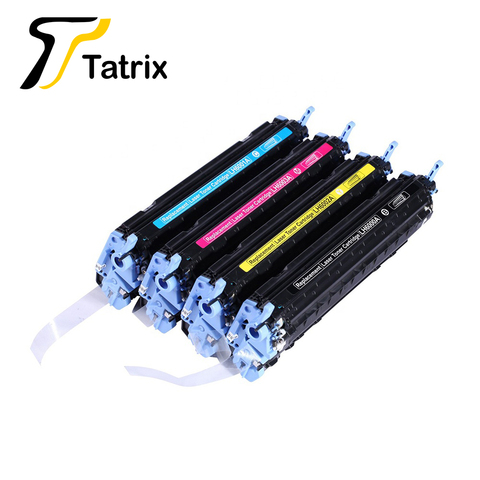 Tatrix Premium láser refabricado cartucho de tóner de Color Q6000A Q6001A Q6002A Q6003A 124A para HP Laserjet 1600 2600n CM1015 ► Foto 1/1