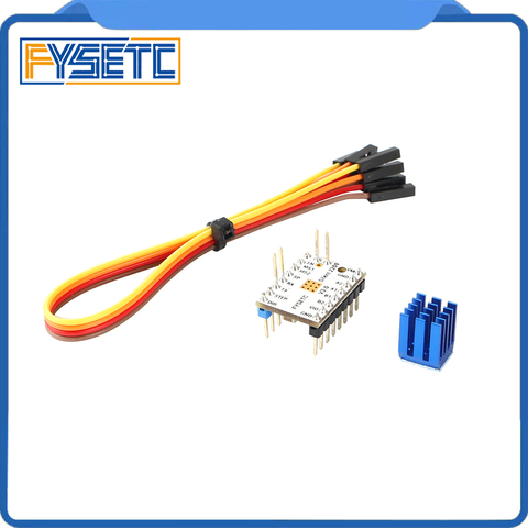 2 unidades TMC2209 v2.0 paso del Motor pasos del controlador Mute controlador 256 micropasos corriente 2.8A pico 3d piezas de la impresora VS TMC2208 ► Foto 1/6