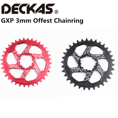 DECKAS-platos y bielas para bicicleta de montaña, GXP, 32T, 34T, 36T, 38T, para Sram XX1 XO1 X1 GX XO X9, piezas de bielas MTB redondas y ovaladas ► Foto 1/6