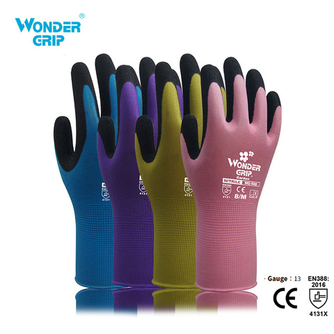 Wonder Grip-guantes de jardín antideslizantes, de fácil excavación y seguridad para plantas, guantes de poda de rosas, 1 par ► Foto 1/6