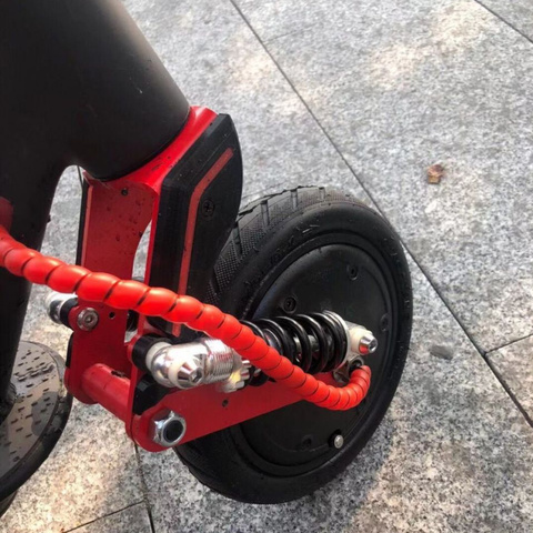 Horquilla de suspensión delantera para patinete Xiaomi M365 Pro Pro2, soporte de disco de freno de aleación de acero, amortiguador de tubo delantero ► Foto 1/1