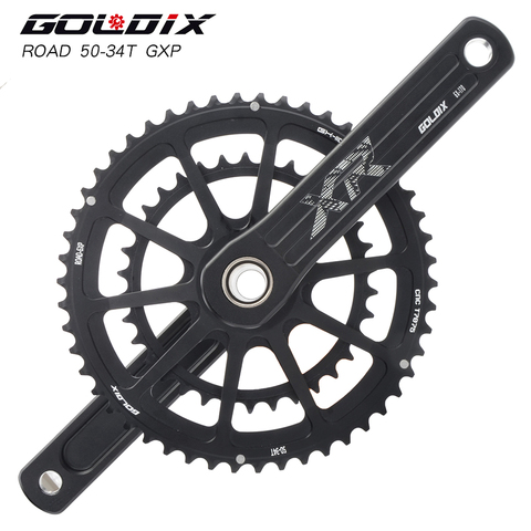 GOLDIX-manivela de 22S/20S 50-34T/53-39T SRAM GXP, bicicleta plegable para carretera SHIMANOR7000/R8000/5800/6800, Piñón ancho y estrecho ► Foto 1/6