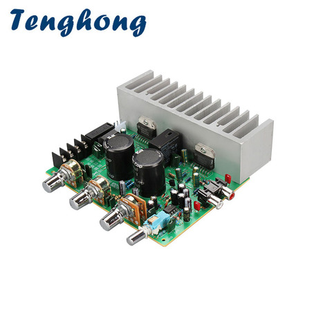 Tenghong-Amplificador DE Audio TDA7294, tarjeta de Audio AMP 100W * 2, Amplificador de alta potencia de 2,0 canales, altavoz de sonido en casa Diy ► Foto 1/6