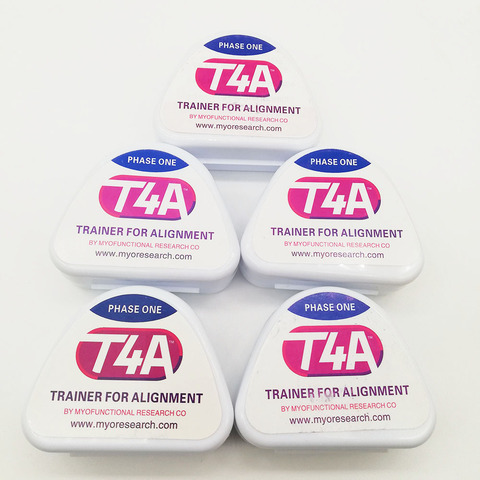 5 piezas dentales T4A dientes de ortodoncia aparatos entrenador para la alineación soportes dientes entrenador para adultos de blanqueamiento Dental dentista herramientas ► Foto 1/6