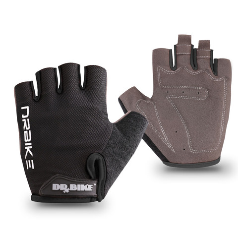 Guantes con diseño absorbente para ciclismo, protectores de mano cómodos para ciclistas para hombre y mujer, accesorio deportivo cubre medio dedo, adecuado para uso al aire libre ► Foto 1/6