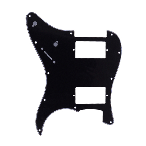 Pickguard guitarra Pickguard Humbucking Pickup para guitarra ST / SQ/SS, negro blanco ► Foto 1/6