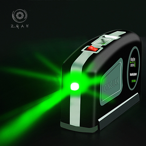 Medidor de nivel de luz verde multifunción con cinta de medición de nivel de luz verde de alta precisión línea de luz verde instrumento de medición de nivel portátil ► Foto 1/6