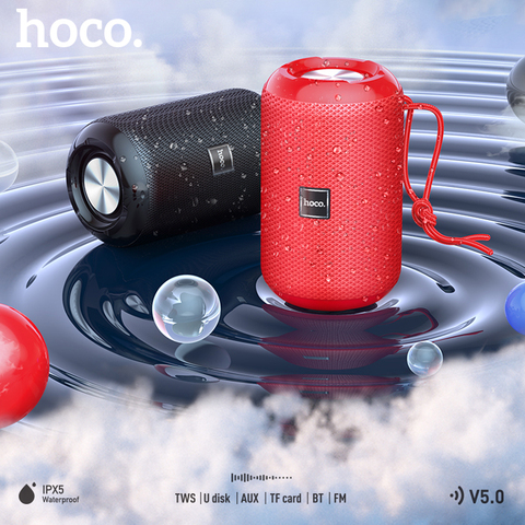 HoCo deporte altavoz portátil Bluetooth AUX para iphone samsung inalámbrico para coche de la computadora del teléfono con TF reproductor de audio al aire libre música ► Foto 1/6