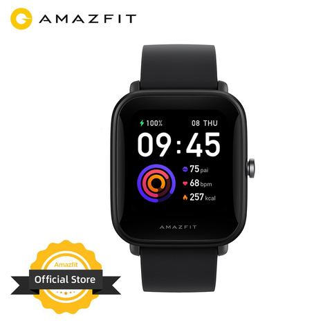 Reloj inteligente Amazfit Bip U resistente al agua hasta 5atm, reloj inteligente deportivo con pantalla a Color y seguimiento para teléfono Android iOS ► Foto 1/6