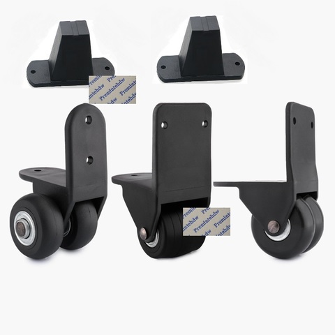 2 unids/lote plástico viajes de carretera de Audio portátil altavoz rueda de ricino con fijación ala hombro reemplazo de la cubierta ► Foto 1/1