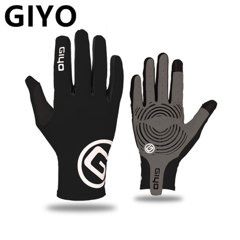 GIYO-guantes de Ciclismo de dedos completos para hombre y mujer, con Gel, para ciclismo de montaña o carretera ► Foto 1/5