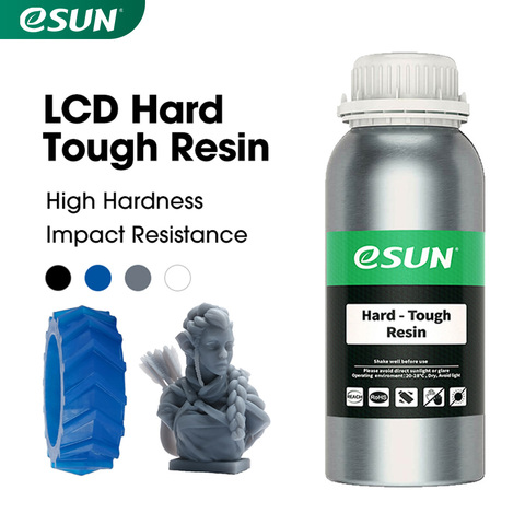 ESUN-resina dura para impresora 3D LCD UV 405nm, resina resistente, fotopolímero, resina líquida, 500g ► Foto 1/1