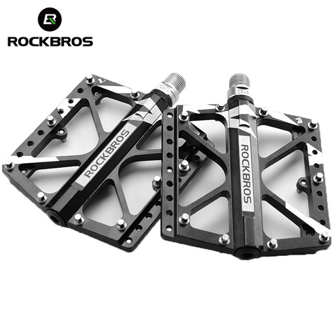 ROCKBROS-Pedal de bicicleta de 3 rodamientos BMX, ultraligero, duradero, para ciclismo de montaña, piezas BMX para Brompton ► Foto 1/6