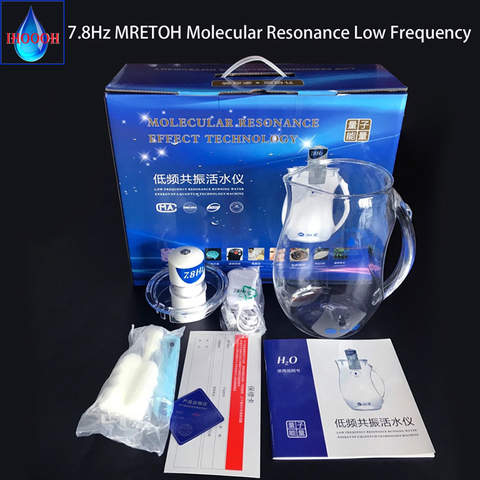MRETOH 7,8Hz activador de agua por resonancia Molecular Reduce la presión arterial alta, azúcar en sangre, alta grasa en sangre salida de fábrica ► Foto 1/6
