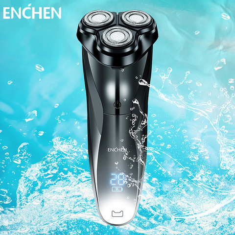 ENCHEN Blackstone 3 Afeitadora eléctrica para hombres de cuerpo completo recargable lavable barba Trimmer máquina de afeitar eléctrica de afeitar ► Foto 1/6