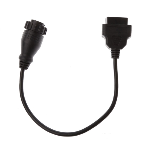 Conector de adaptador de Cable de diagnóstico OBD2 de 14 pines a 16 Pines, para Mercedes Benz Sprinter LT Van OBD, toma redonda ► Foto 1/6