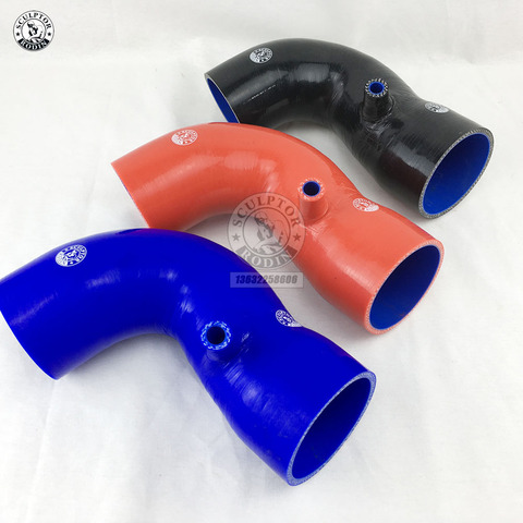 Manguera de inducción de silicona para coche, tubo azul para BMW MINI COOPER S (1 uds), rojo/azul/negro ► Foto 1/1