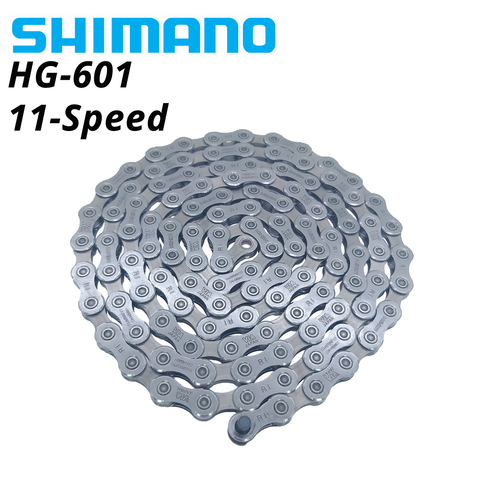 SHIMANO-Cadena de 11 velocidades para bicicleta de montaña, cadena de 11 velocidades, 105 SLX HG601 HG600 M7000 R7000, CN-HG601 MTB, 11V, 5800 M7000 ► Foto 1/2