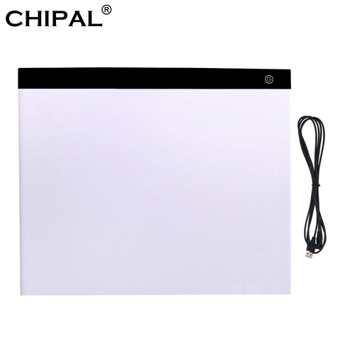 CHIPAL-Tableta gráfica Digital A3, tableta de dibujo, caja de luz LED, almohadilla de escritura de gráficos USB, tablero de copia, mesa de pintura de bocetos de arte ► Foto 1/6