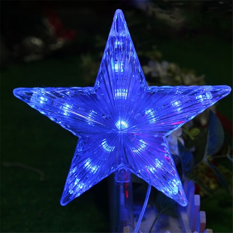 Guirnalda de luces LED con forma de estrella, decoración de guirnaldas de luces LED impermeable para boda, vacaciones, fiesta, Año Nuevo ► Foto 1/6