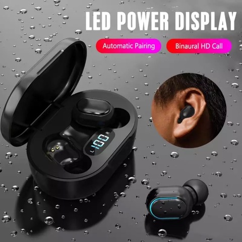 Auriculares inalámbricos TWS con Bluetooth 5,0, cascos con micrófono y aislamiento de ruido para teléfonos Xiaomi, Redmi, iPhone, Samsung y Huawei ► Foto 1/6