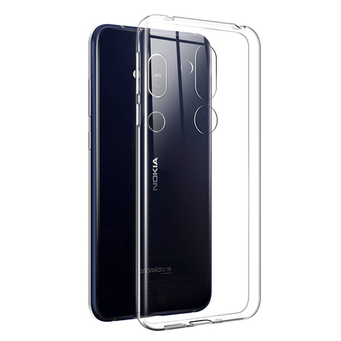 Olhveitra transparente de silicona suave TPU funda para Nokia 4,2 de 3,2, 2,2 2 3 5 5 5 6 6 7 8 9 2,1, 3,1, 5,1, 6,1, 7,1, 8,1 más X71 X7 cubierta de la Caja ► Foto 1/6