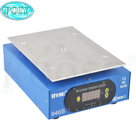 Placa de calefacción Digital, precalentador de 220V/110V, 400W, 140x200mm para máquina separadora de pantalla LCD UYUE 946s ► Foto 1/6