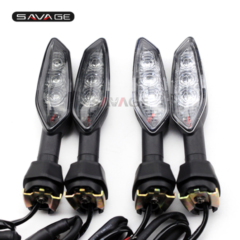 LED de señal de vuelta de luz indicadora para KAWASAKI Z1000 Z900 Z800 Z750 Z650 Z300 Z250 Z125 accesorios de la motocicleta intermitente ► Foto 1/6