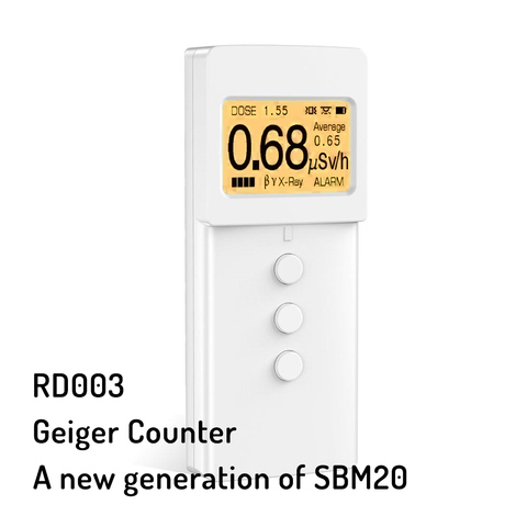 Dosímetro de contador geiger KB6011, medidor de radiación de dosímetro, medidor de dosímetro nuclear, solo para usuarios rusos ► Foto 1/2