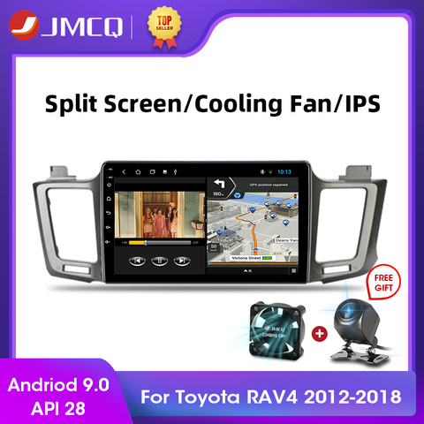 JMCQ-Radio con GPS para coche, reproductor multimedia con Android 9,0, 2 GB + 32 GB, vídeo, navegador, estéreo, 2Din, para Toyota RAV4, RAV 4, 2012-2022 ► Foto 1/6