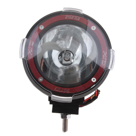 4 '100W HID de xenón foco de punto redondo haz lámpara de luz LED de obra niebla de inundación luces de conducción 12V para Jeep Boat Tractor camión ATV ► Foto 1/6