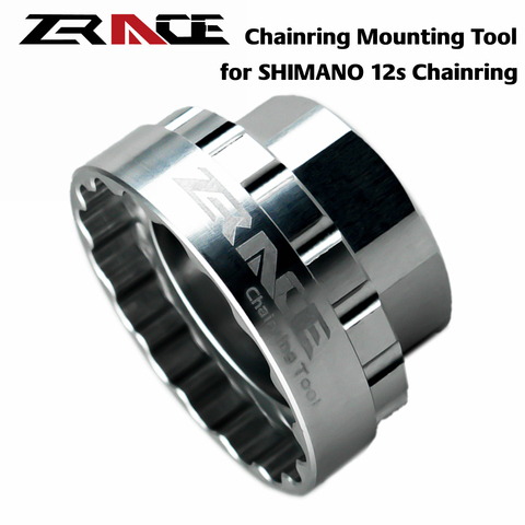 ZRACE Shimano 12s herramienta de montaje de anillos de cadena para SM-CRM95 / SM-CRM85 / SM-CRM75, TL-FC41 / FC41, herramienta de reparación de montaje directo bielas ► Foto 1/6