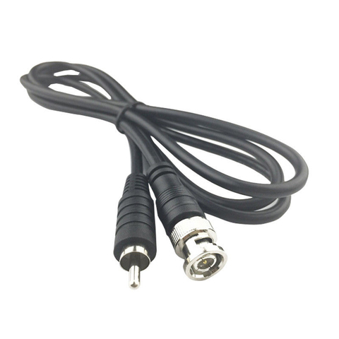 Conector de Cable Coaxial de 1M/3 pies macho BNC a RCA, adaptador de vídeo para sistema de cámara CCTV, accesorios de cámara ► Foto 1/6