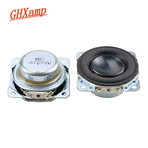 GHXAMP-Altavoz Bluetooth de neodimio de 1,5 pulgadas y 40mm, 4ohm, 5W, reparación de lavabo de aluminio, controlador de Audio, bricolaje, 2pc ► Foto 1/6