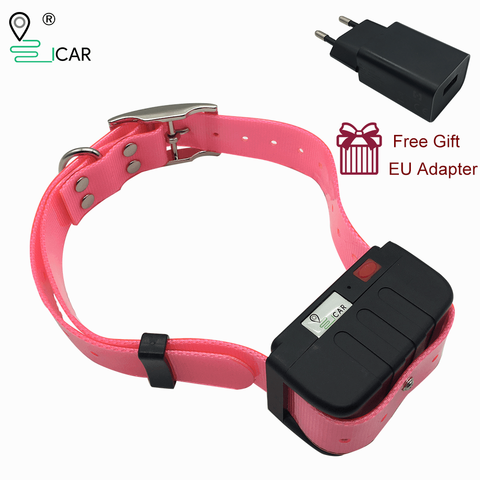 Rastreador GPS para perros, localizador de perros de gran nivel, resistente al agua, en tiempo Real, cerca de seguridad, con Collar ► Foto 1/6