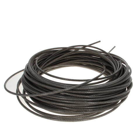 Cable de acero recubierto de PVC, cuerda Flexible de acero inoxidable 304, 4mm de diámetro, 6 ~ 30m de largo, tendedero suave, 1 Uds. ► Foto 1/6