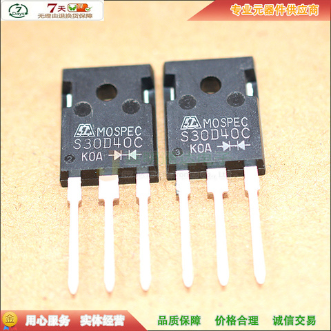 Original nuevo 5 uds/S30D40C-247 40V 30A ► Foto 1/4