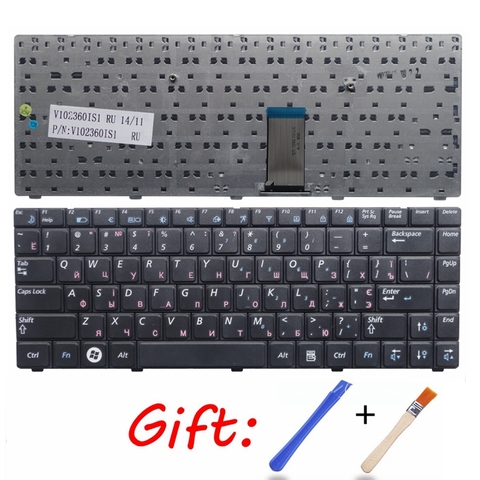 Negro RU ruso teclado del ordenador portátil para Samsung R464 P428 P430 R467 R470 R465 R440 R429 R463 R468 R428 P467 P469 R418 R423 R469 ► Foto 1/4